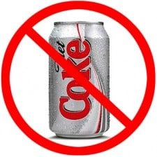 no diet coke
