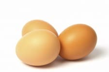 Three eggs